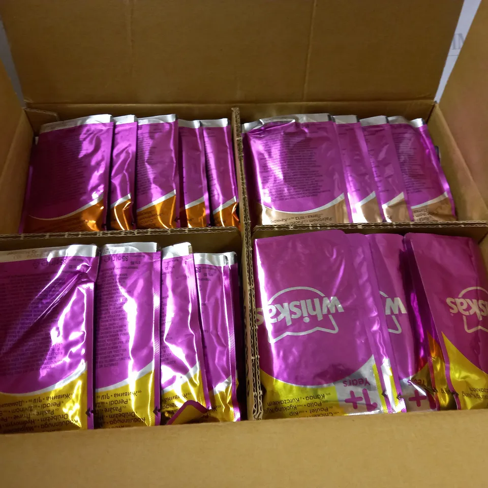 WHISKAS 1+ YEARS CAT FOOD POUCHES IN JELLY