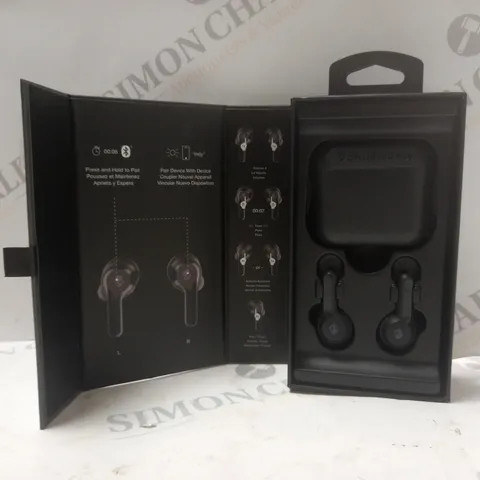 BOX OF 5 SKULLCANDY INDY BLUETOOTH WIRELESS EARBUDS