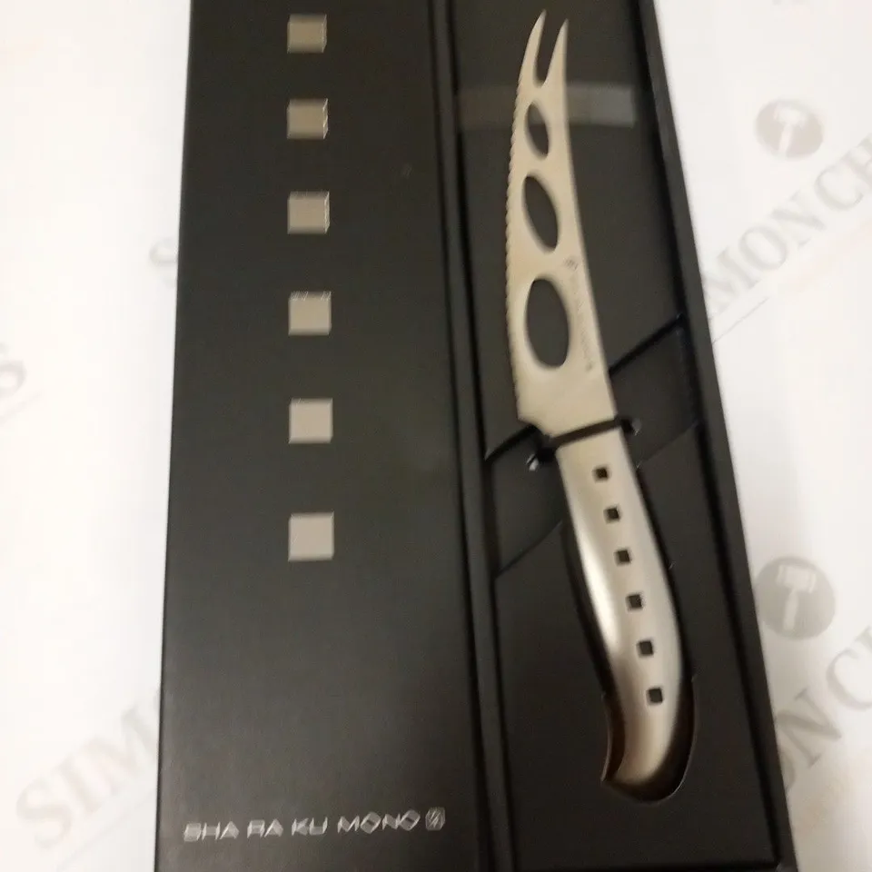 BRAND NEW BOXED SHA RA KU MONO MOLYBDENUM VANADIUM STEEL FJ-09 15CM CHEESE KNIFE