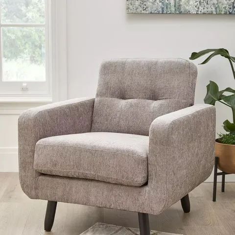BOXED OSLO FABRIC ARMCHAIR - NATURAL (1 BOX)
