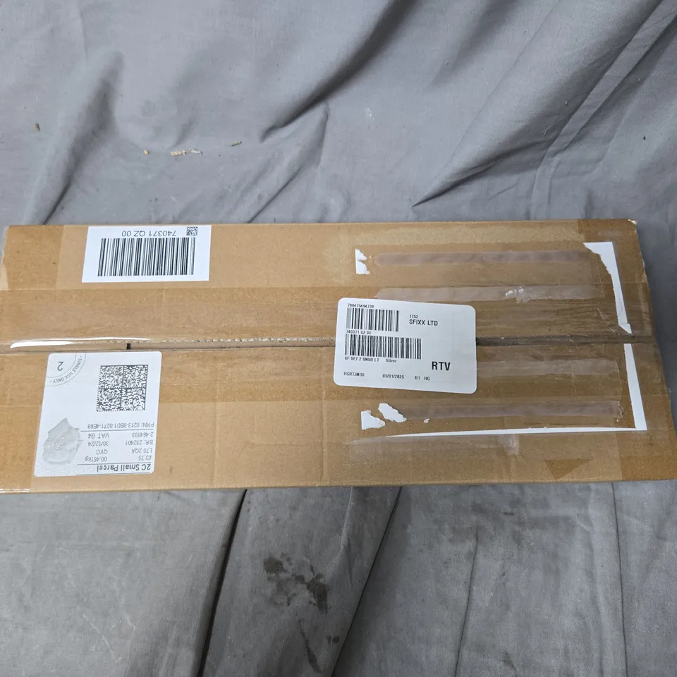 SFIXX RECHARGEABLE MOTION SENSOR LIGHTS X2 - SILVER COLOUR