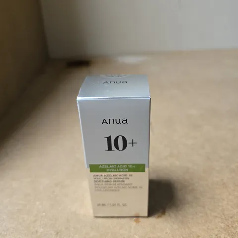 ANUA AZELAIC ACID 10% + HYALURONIC SERUM – BOXED 30 ML