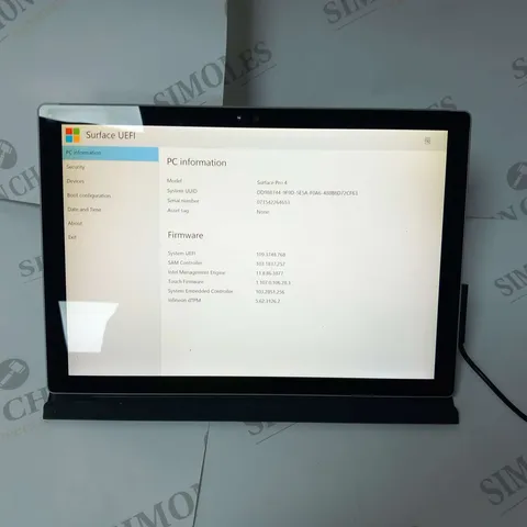 MICROSOFT SURFACE PRO 4 128GB 1724