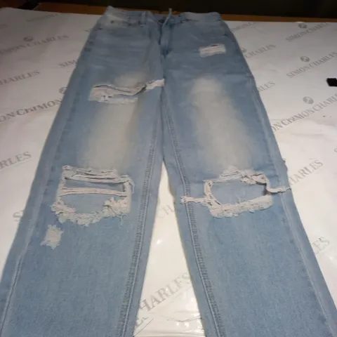 LIGHT BLUE DENIM JEANS SIZE S 