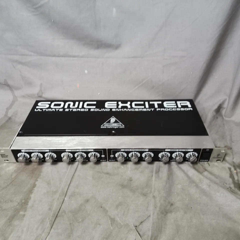 Behringer Sonic Exciter Ultimate Stage Sound Enhancement Processor 
