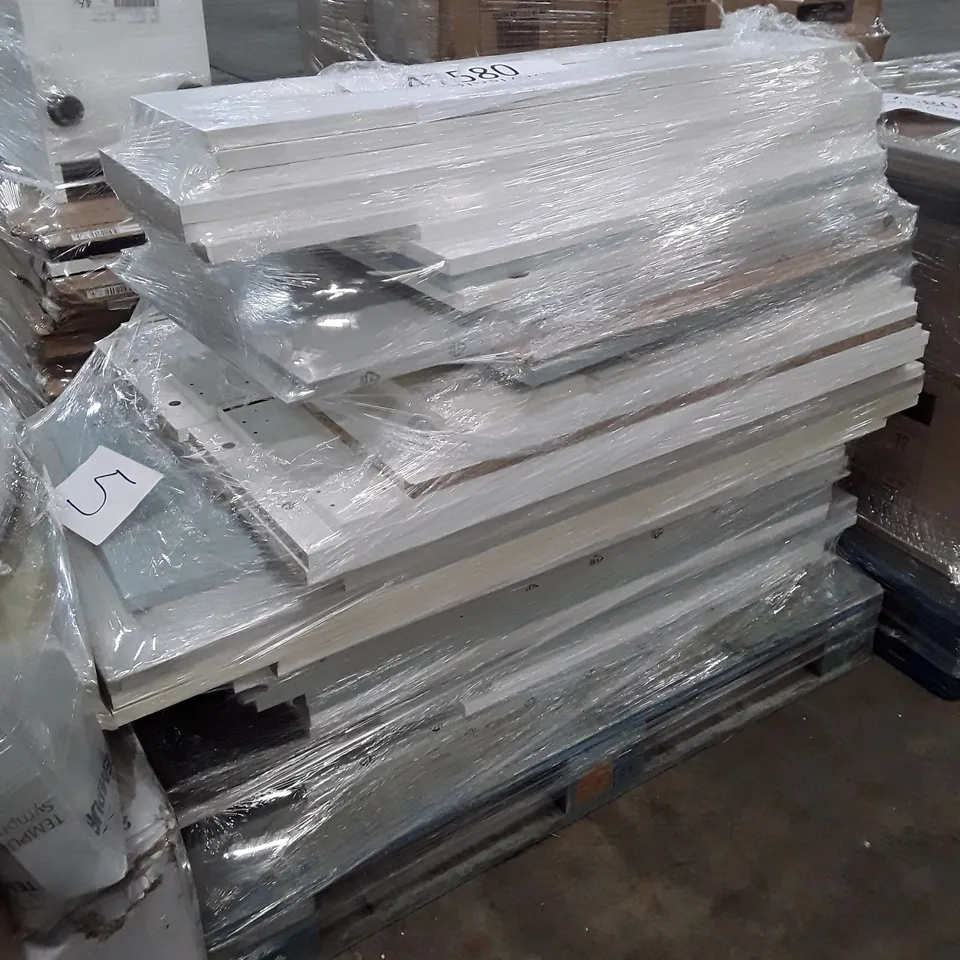 PALLET OF ASSORTED FURNITURE PARTS