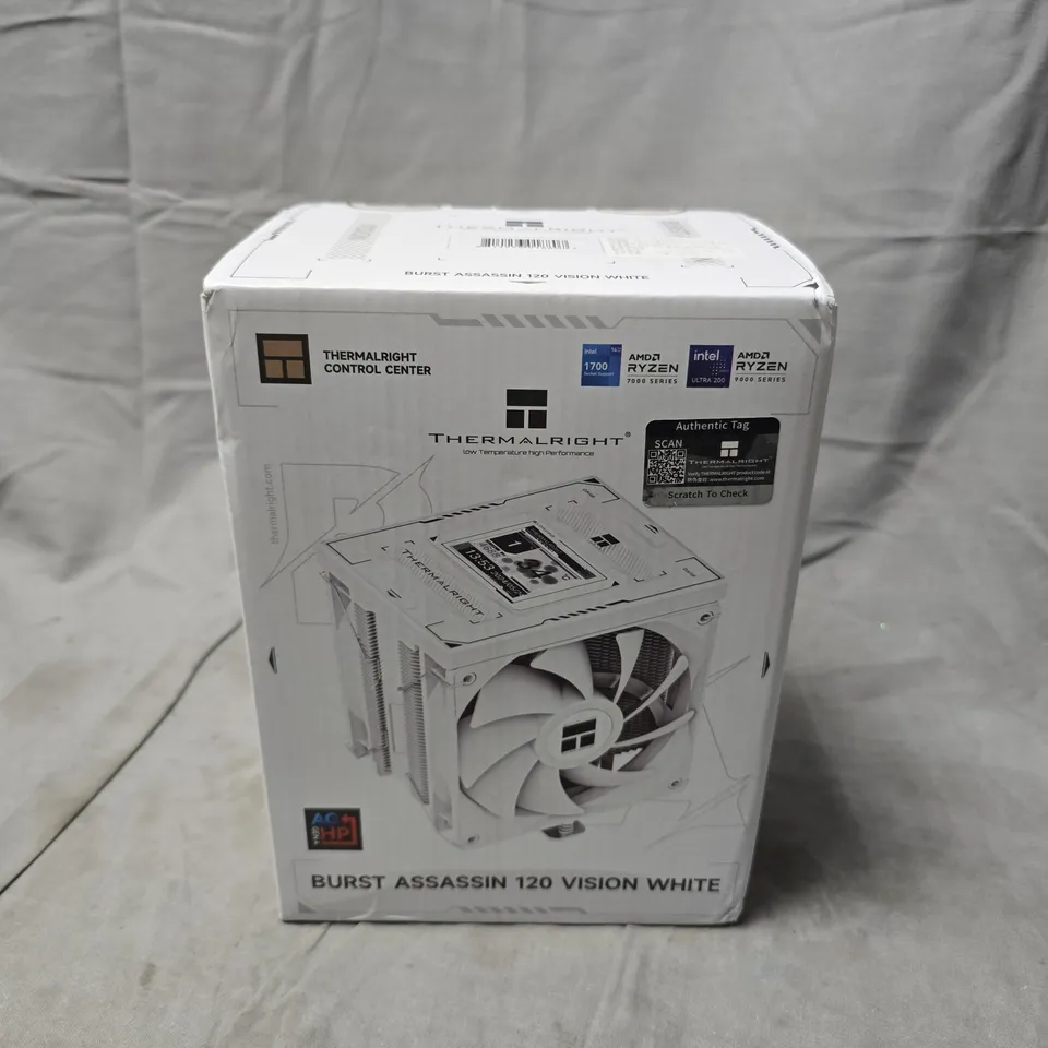 BOXED AND SEALED THERMALRIGHT BURST ASSASSIN 120 VISION WHITE