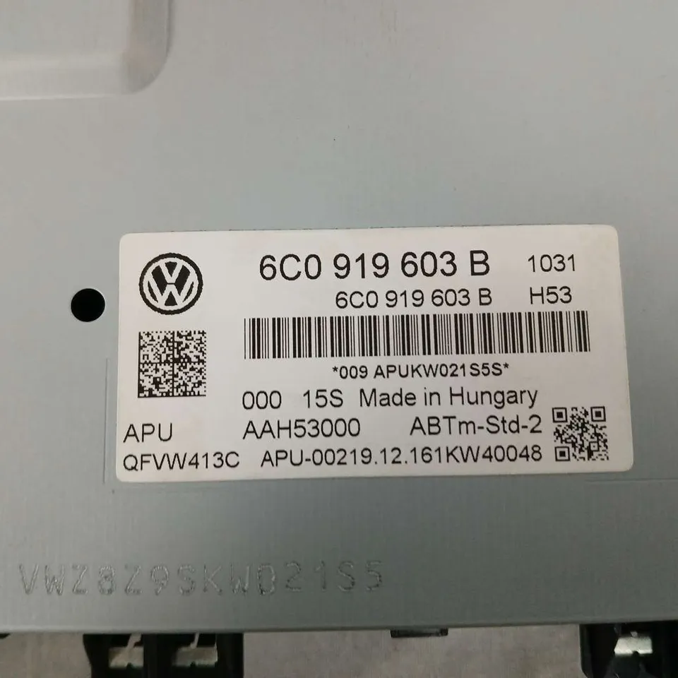 VOLKSWAGEN POLO DISPLAY SCREEN 6C0919603B MK5 2014 - 2018