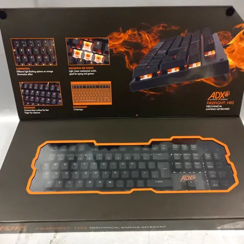 BOXED ADX FIREFLIGHT H02 GAMING KEYBOARD 