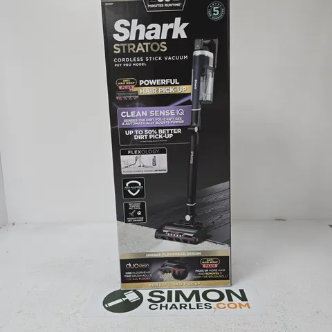 SHARK STRATOS CORDLESS STICK VACUUM – PET PRO MODEL, BOXED