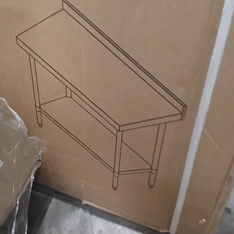 BOXED VOGUE STAINLESS STEEL TABLE (1 BOX)