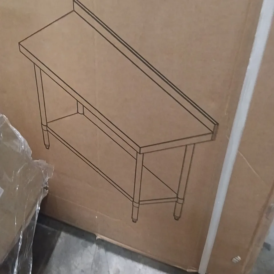 BOXED VOGUE STAINLESS STEEL TABLE (1 BOX)