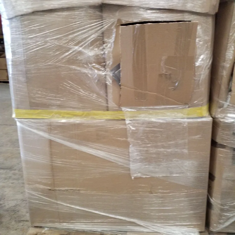 PALLET CONTAINING ASSORTED NECK TRAVEL PILLOWS, HALF ROLL CUSHION & BEAN BAGS