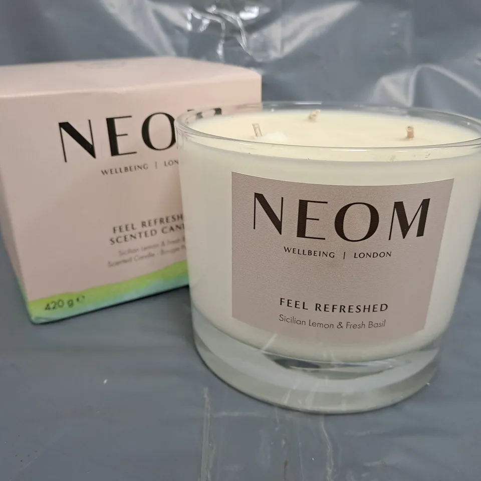 NEOM FEEL REFRESHED SCENTED CANDLE