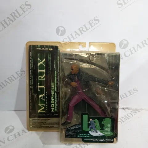 SEALED MORPHEUS MCFARLANE TOYS MATRIX SERIES 1 RELOADED ACTION FIGURE C2