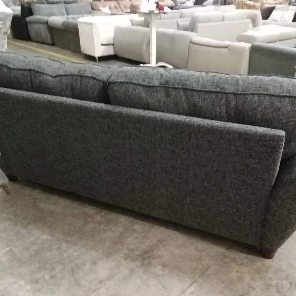 HALSTOW 3 SEATER FABRIC SOFA - CHARCOAL RRP £899