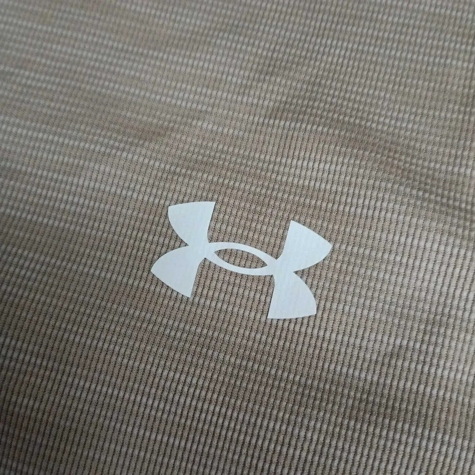 UNDER ARMOUR TECH TEE – KHAKI, MEN'S XL PERFORMANCE T-SHIRT