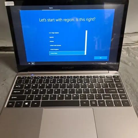 UNBOXED TECLAST F7S LAPTOP - SILVER