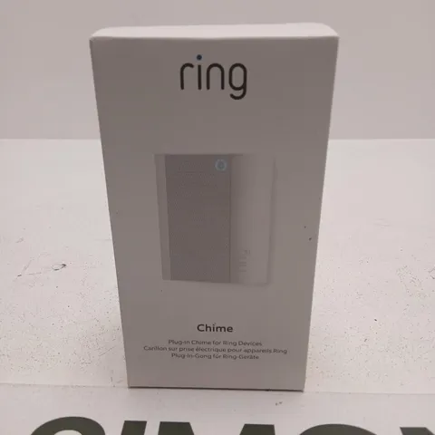 RING CHIME PLUG-IN CHIME FOR RING DEVICES – BOXED