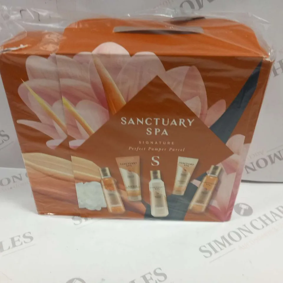 BOXED SANCTUARY SPA SIGNATURE PERFECT PAMPER PARCEL GIFT SET RRP £20