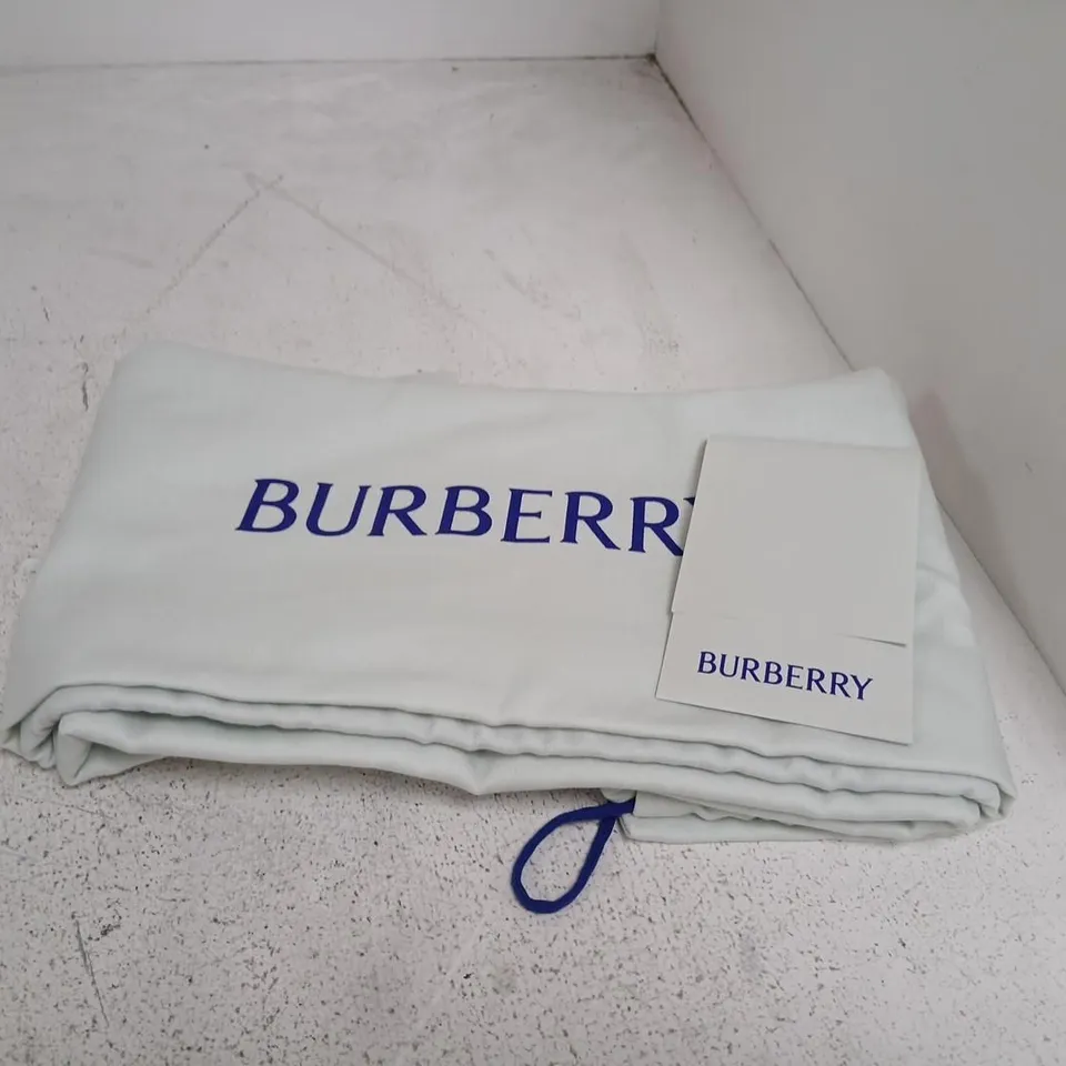 BURBERRY RUBBER KNEE-HIGH BOOTS – UK 4 (EU 37), TAN