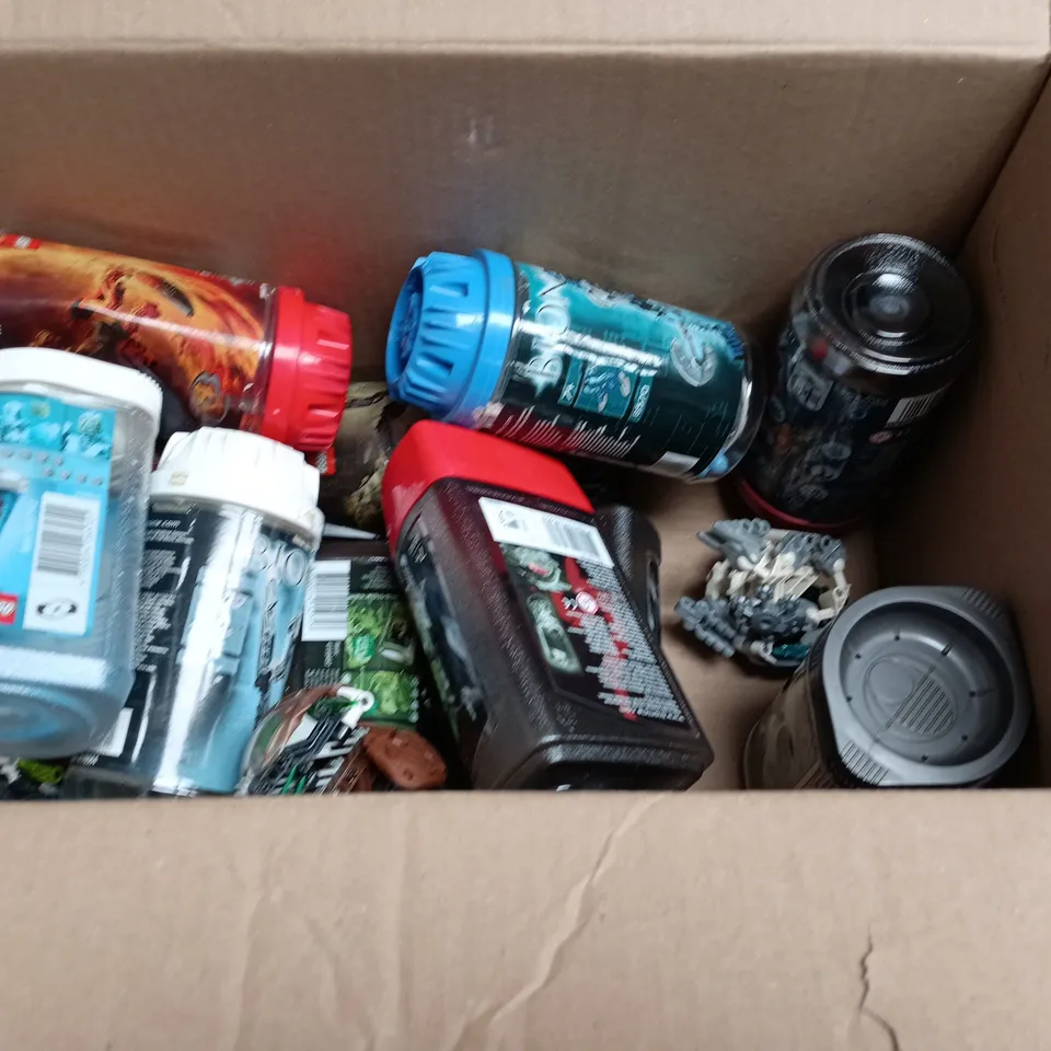 LOT OF ASSORTED  BIONICLE FIGURES AND TUBS