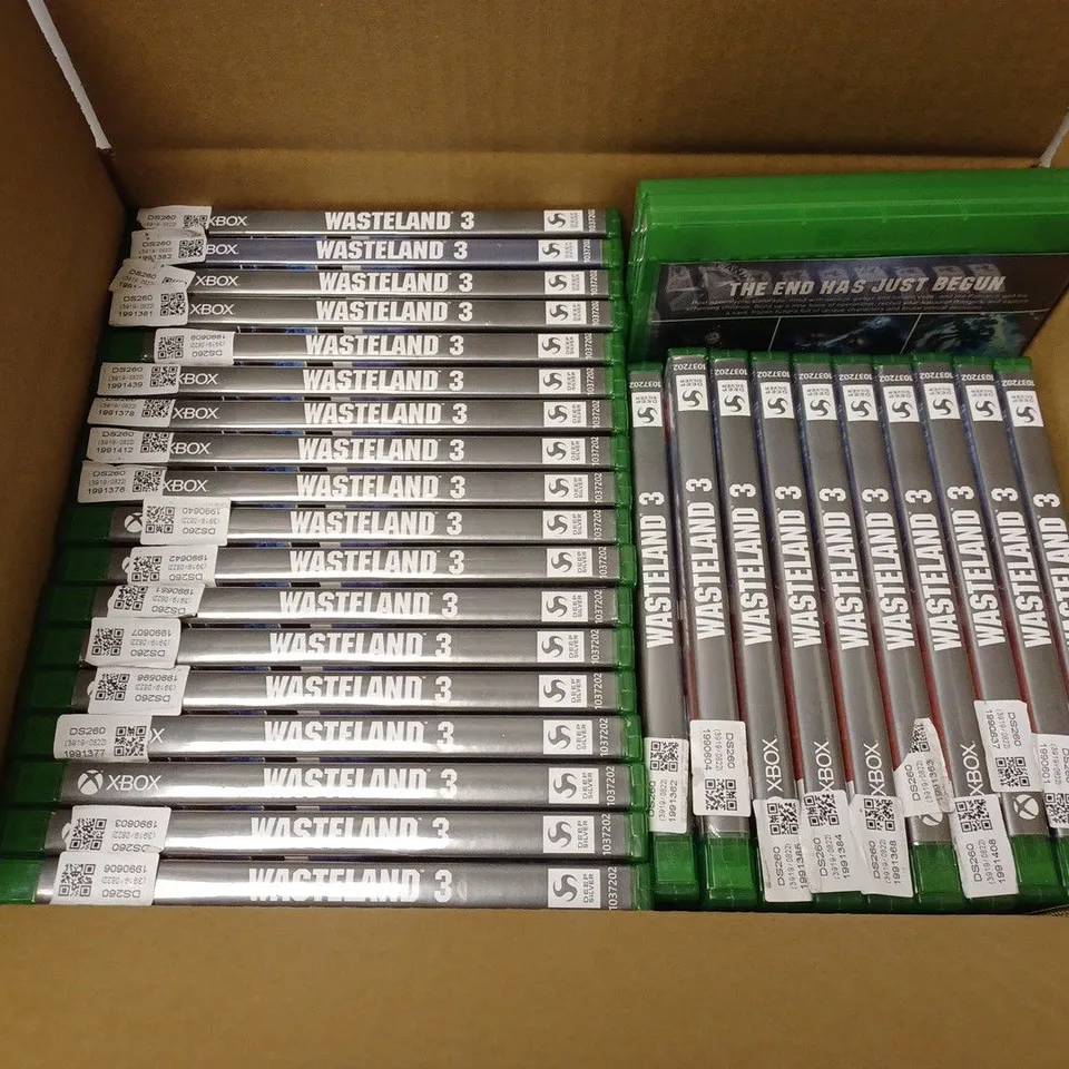LOT OF 30 'WASTELAND 3' GAMES  (XBOX ONE)