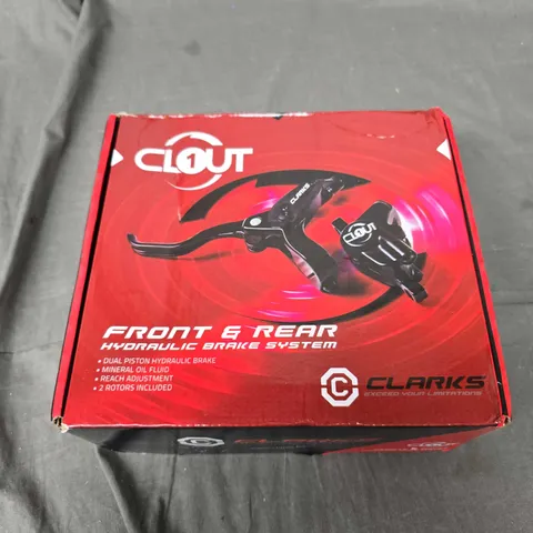 BOXED CLARKS FRONT & REAR HYDRAULIC BRAKE SYSTEM 