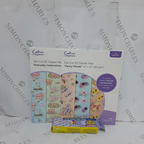 BOXED DIE CUT 3D TOPPER PAD