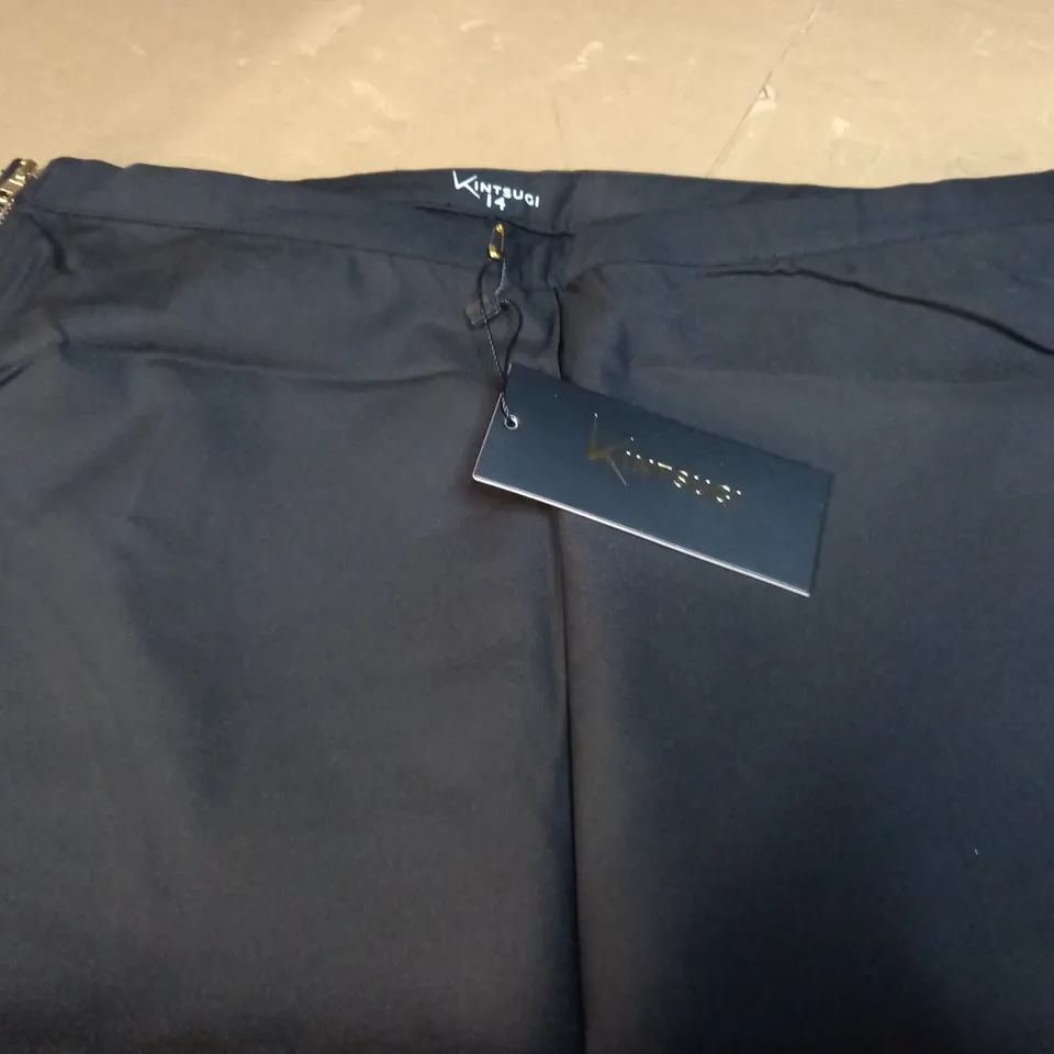 KINTSUGI 1-007A BLACK PANTS - 14