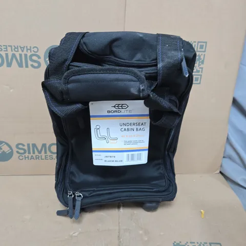 BORDLITE UNDERSEAT CABIN BAG IN BLACK