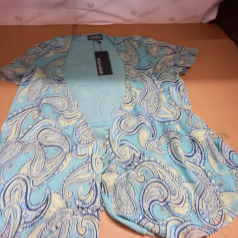 SOSANDAR ANGEL FLUTED SLEEVE WRAP TOP - 16 