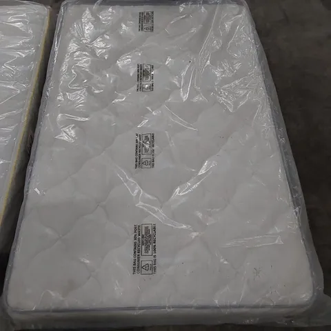 BAGGED 4FT SMALL DOUBLE SIZED MICROQUILT MATTRESS