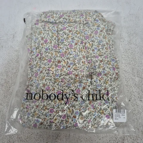 BAGGED NOBODY'S CHILD MILA MIDI SKIRT – FLORAL PRINT, UK12 (EU40) 