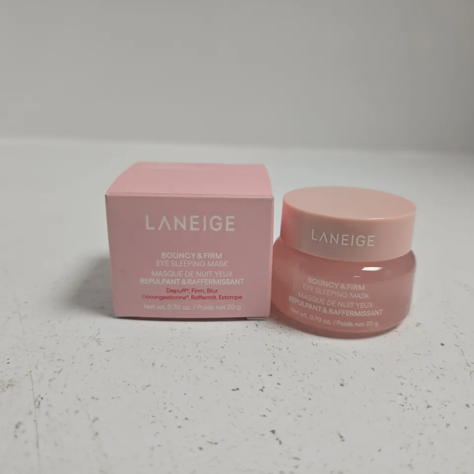 BOXED LANEIGE BOUNCY & FIRM EYE SLEEPING MASK – 20 G