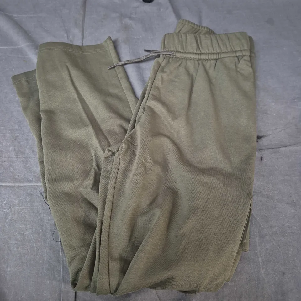 ADIDAS JOGGERS IN GREEN - UK 13-14Y