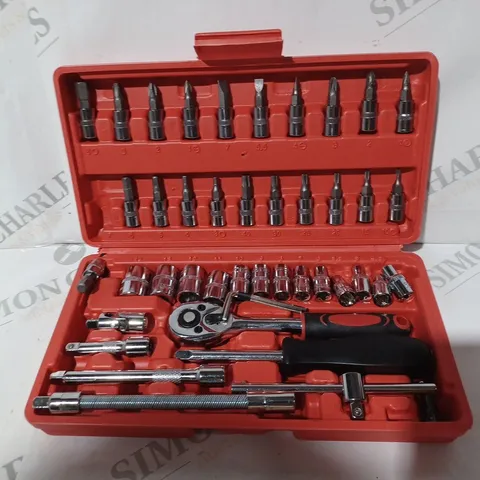 UNBRANDED 46PCS CR-V METRIC SOCKET SET