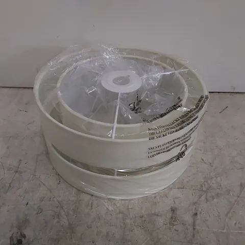 BOXED 13cm H LINEN DRUM PENDANT SHADE 