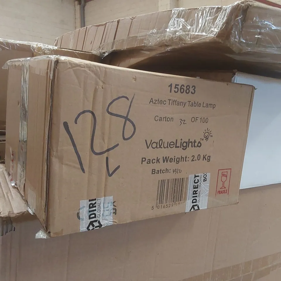 PALLET CONTAINING A VERY LARGE QUANTITY OF ASSORTED LIGHTING ITEMS