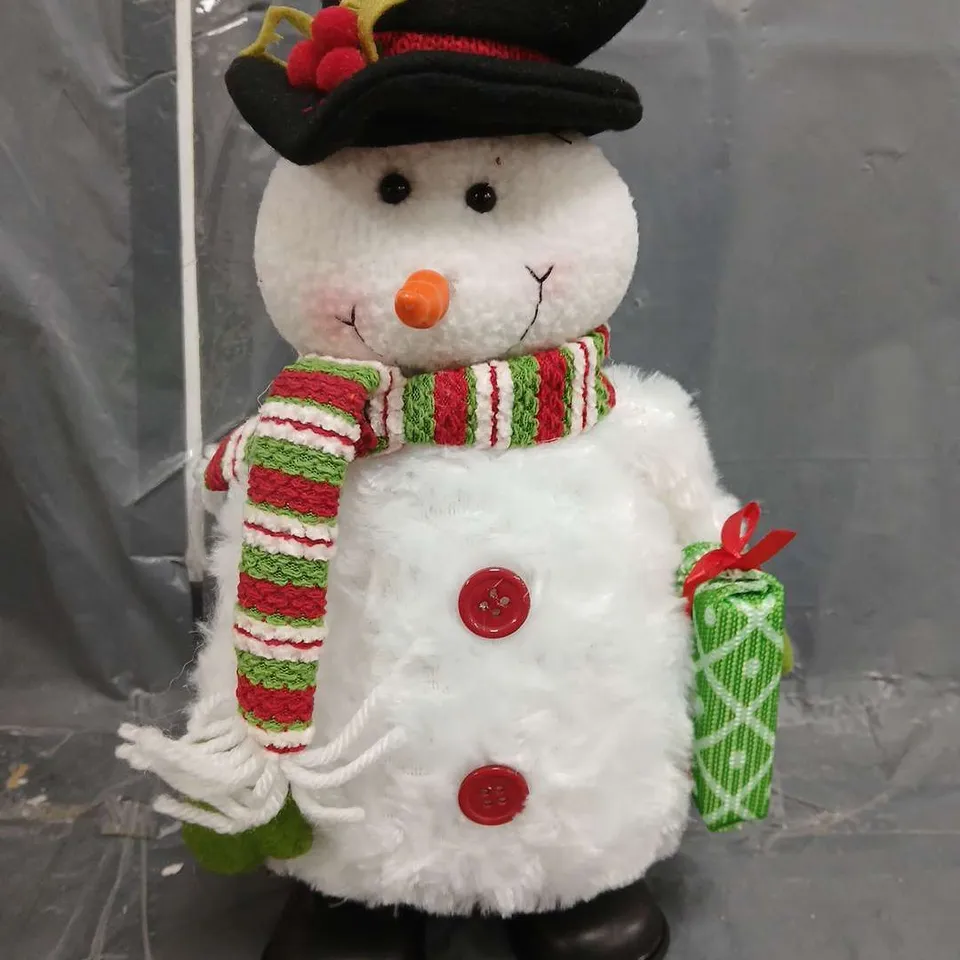 MUSICAL DANCING SNOWMAN CHRISTMAS DECORATION