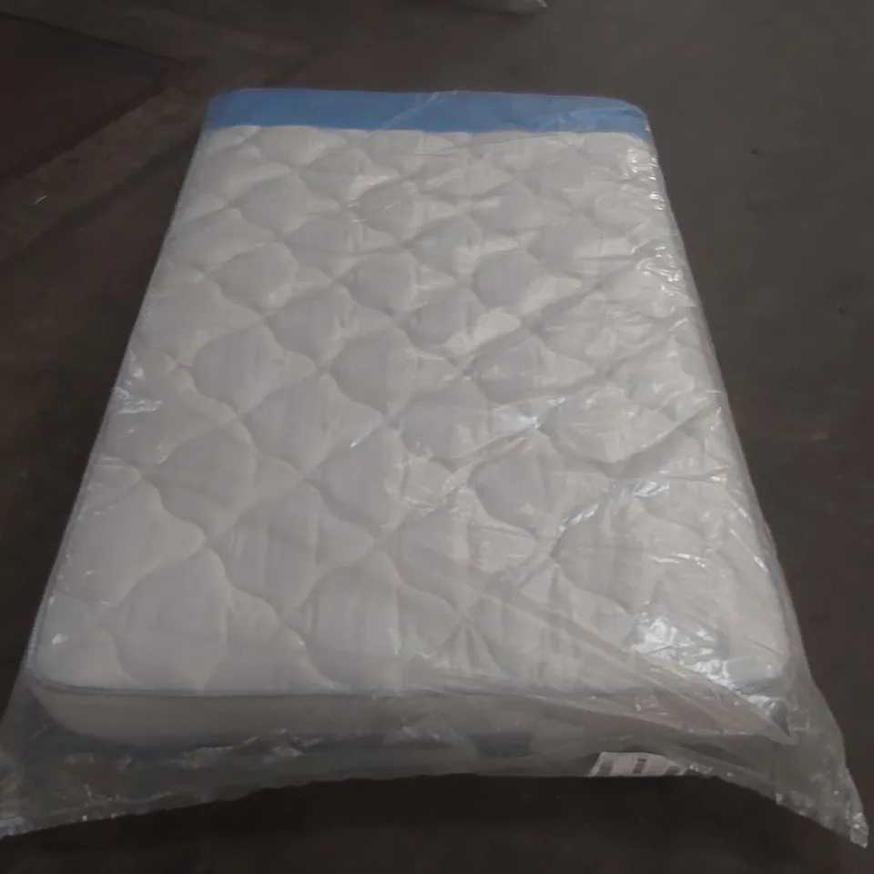 QUALITY BAGGED 120CM AIRSPRUNG MICRO QUILT SMALL DOUBLE MATTRESS RRP £209