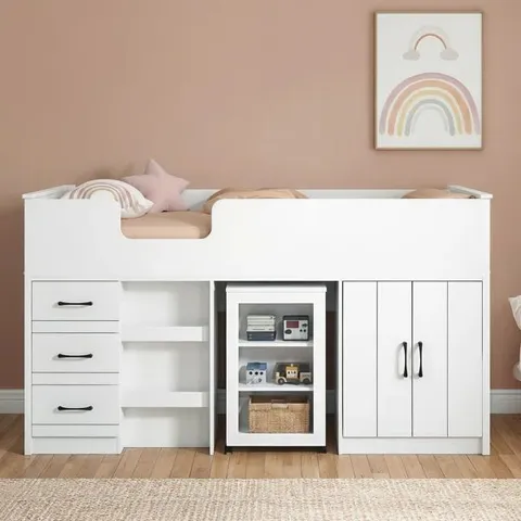 BOXED LIMESTONE MIDSLEEPER BED (3 BOXES)