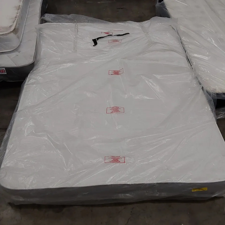 QUALITY BAGGED 5' KINGSIZE HYBRID NATURAL OPEN COIL MATTRESS 