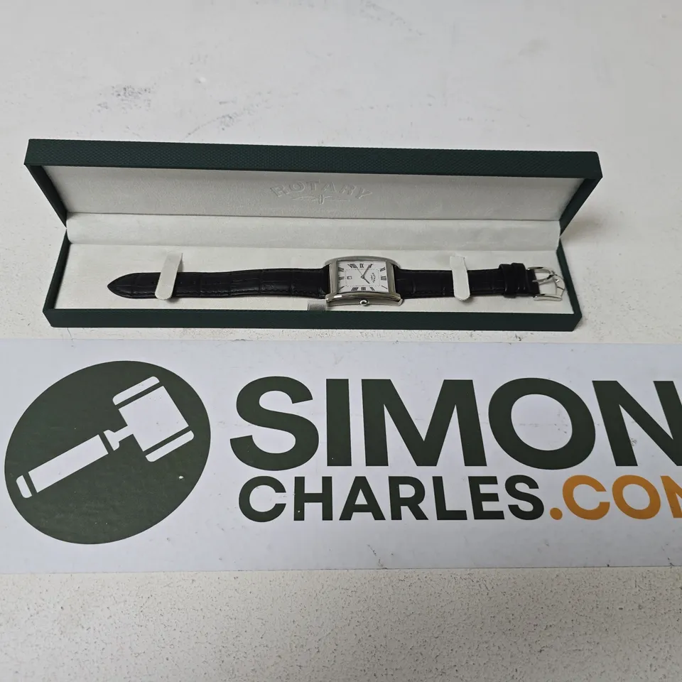 ROTARY WRISTWATCH IN PRESENTATION BOX