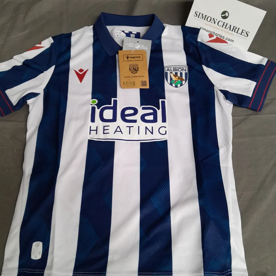 WEST BROMICH ALBION KIDS HOME JERSEY - JUNIOUR M XXS