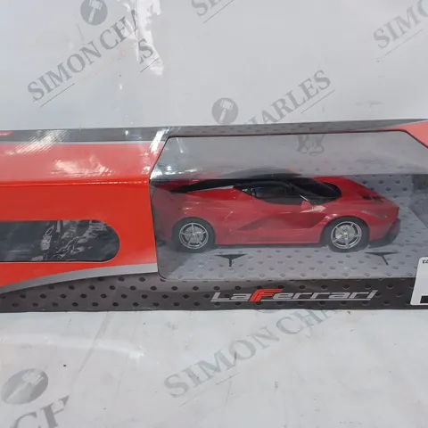 BOXED RASTAR 1:24 SCALE R/C FERRARI LA FERRARI CAR