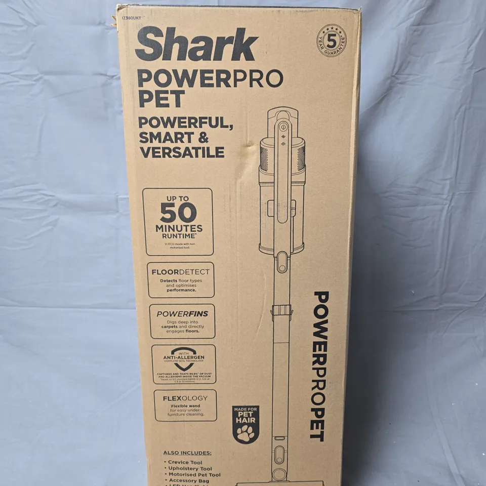 SHARK POWERPRO PET CORDLESS VACUUM CLEANER IZ202UKT