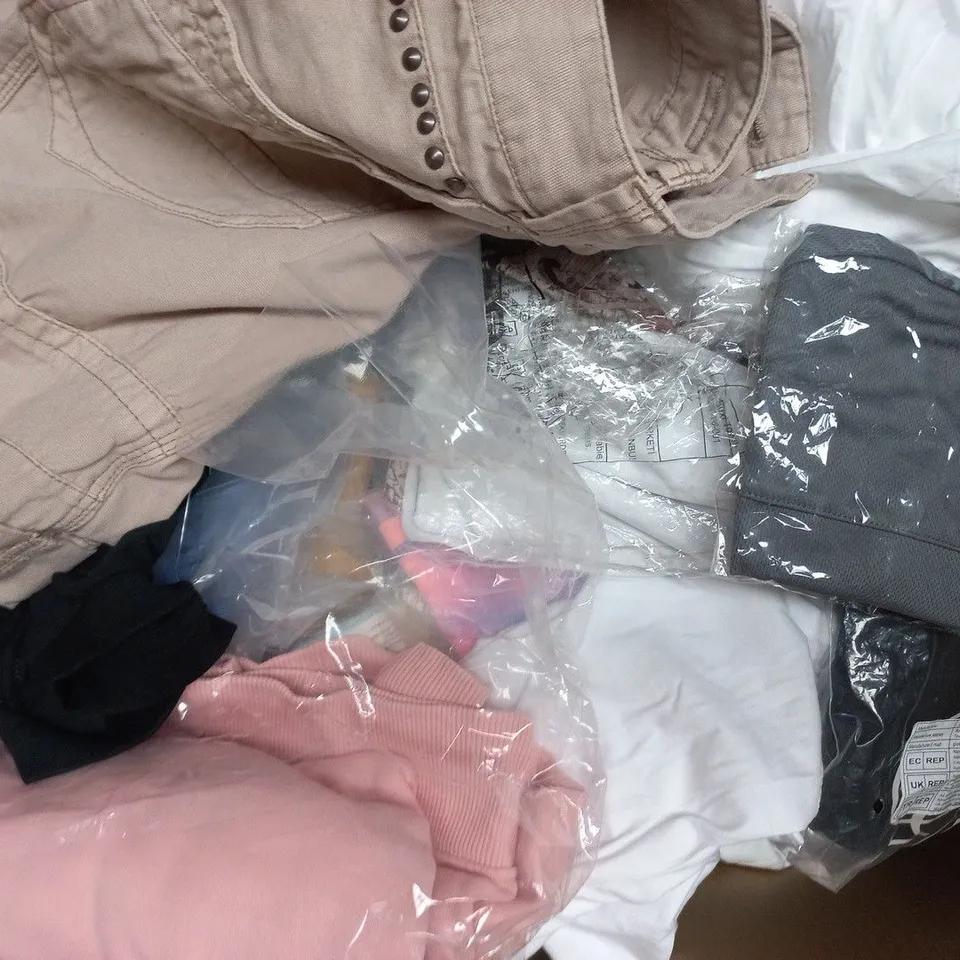 APPROXIMATELY 20 ASSORTED CLOTHING AND FASHION PRODUCTS IN VARIOUS STYLES AND SIZES - COLLECTION ONLY