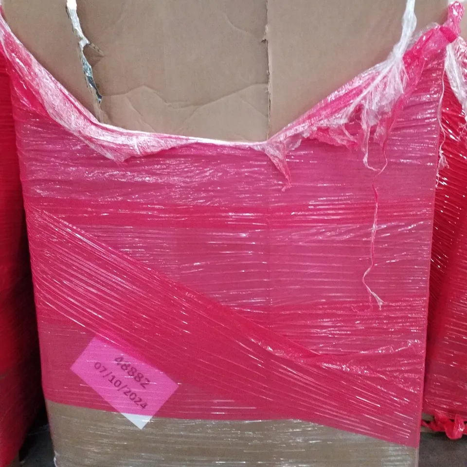 PALLET OF ASSORTED PRODUCTS INCLUDING GARMENT RACK, PULL UP BAR, CEILING FAN, TOILET SEAT