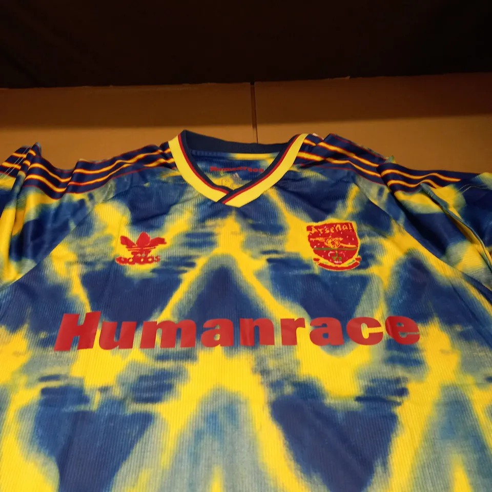 ARSENAL FC RETRO FOOTBALL SHIRT SIZE XL